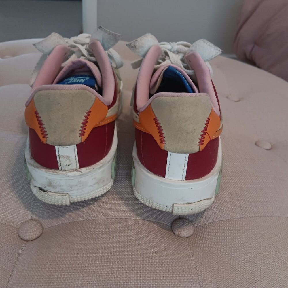 Womans Nike Air Force 1 Fontanka " St. Petersburg Raves " Size 9 - Picture 6 of 10